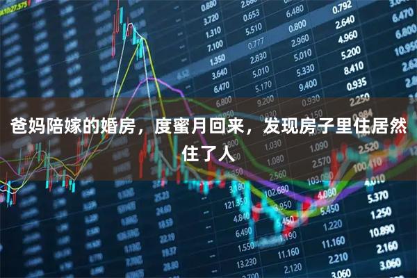 爸妈陪嫁的婚房，度蜜月回来，发现房子里住居然住了人