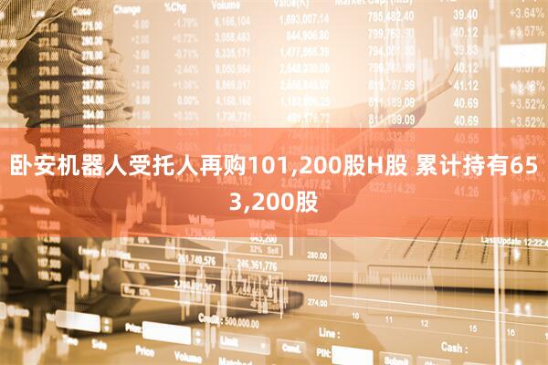 卧安机器人受托人再购101,200股H股 累计持有653,200股